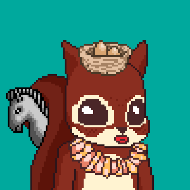 Pixel Squirrels #839